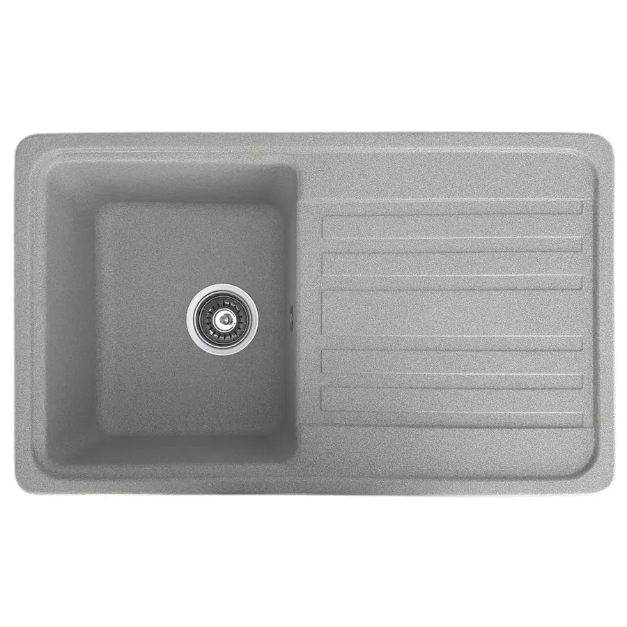 Гранітна кухонна мийка Valetti Europe модель №17 бежева 76*46