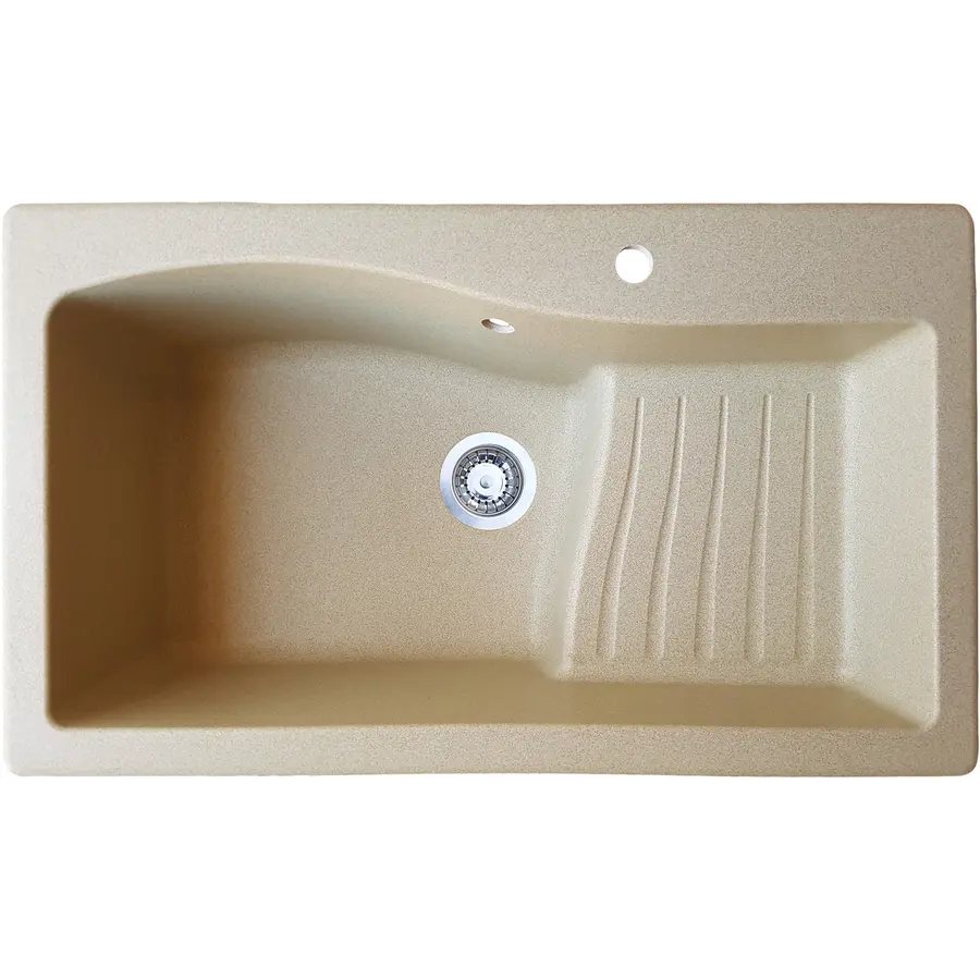 Гранітна кухонна мийка Valetti Europe модель №22 терра 86*50