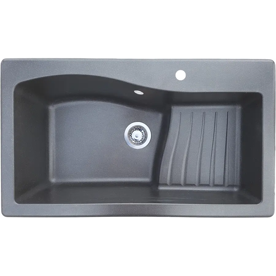 Гранітна кухонна мийка Valetti Europe модель №22 терра 86*50