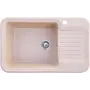 Гранітна кухонна мийка Valetti Europe модель №55 бежева 81*51