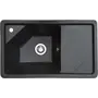 Гранитная кухонная мойка Valetti Europe модель №58 черная 78 * 46