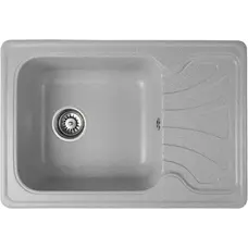 Гранітна кухонна мийка Valetti 10N 640x440мм Сірий