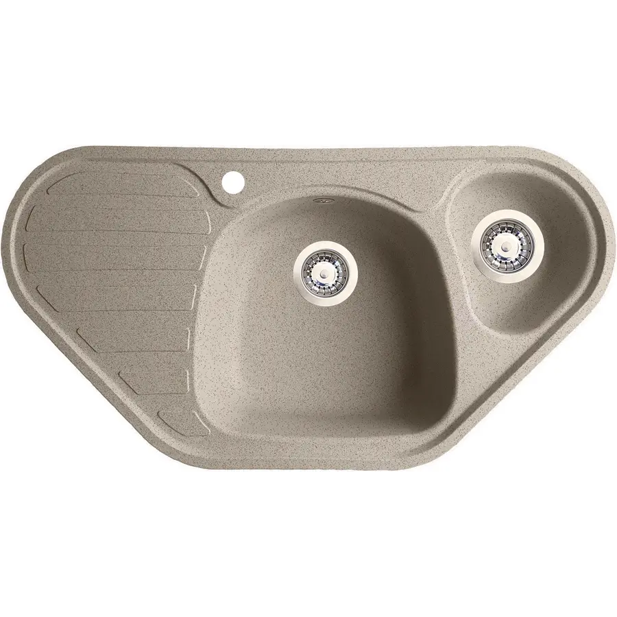 Гранітна кухонна мийка Valetti 20L 500x950 мм