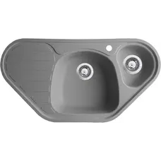 Гранітна кухонна мийка Valetti 20R 500x950 мм