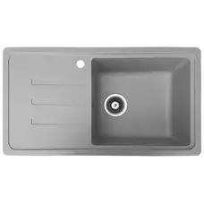 Гранітна кухонна мийка Valetti 36L 435х780 мм
