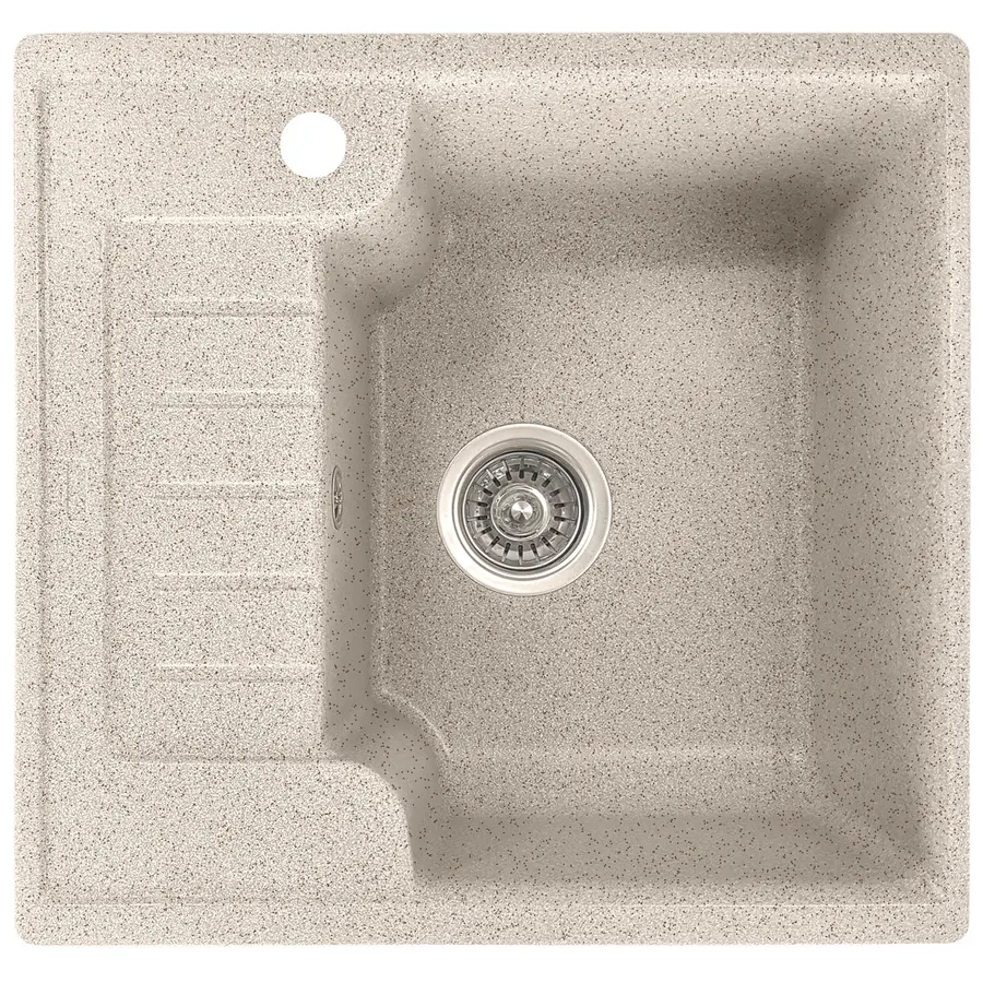 Гранітна кухонна мийка Valetti 71L 490х510 мм