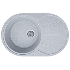 Гранітна кухонна мийка EcoLine 18N 775x495мм Сірий