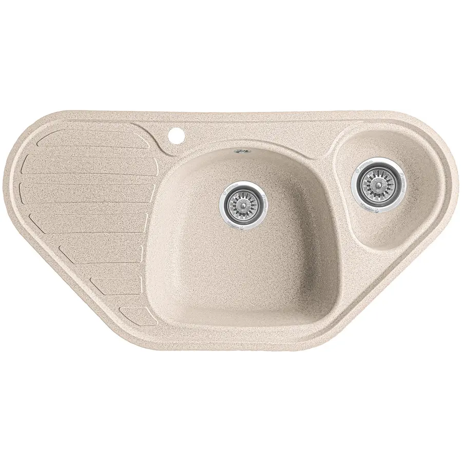 Гранітна кухонна мийка EcoLine 20L 950x500мм Терра