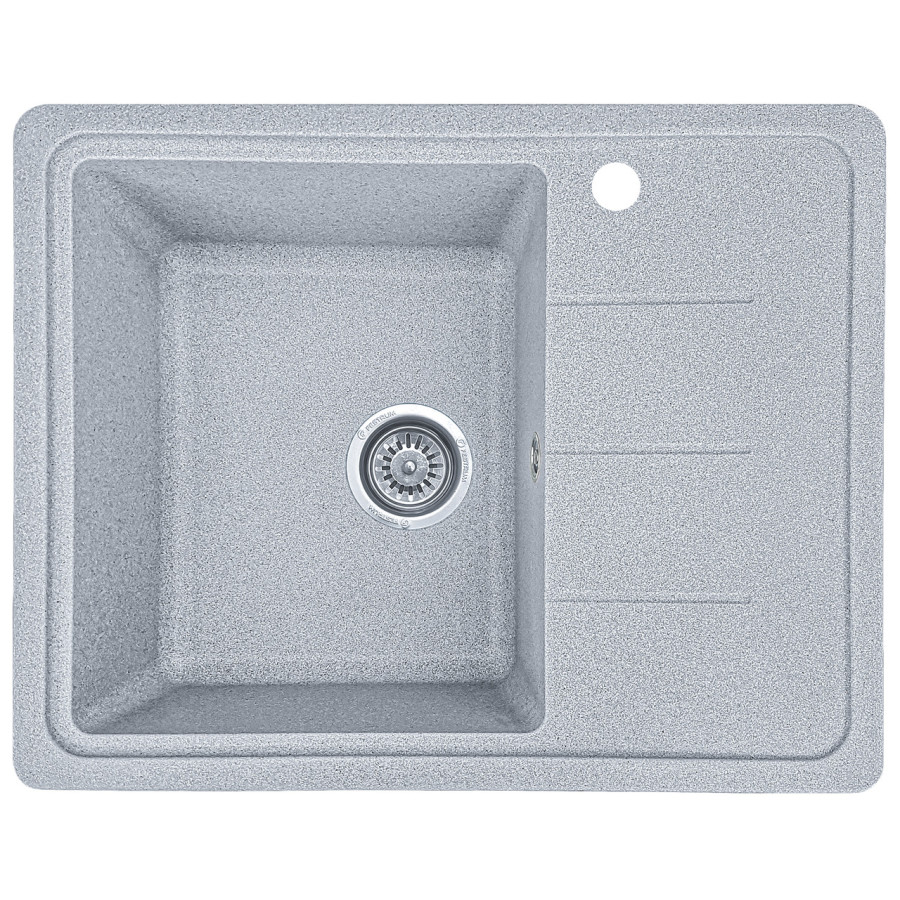 Гранітна кухонна мийка EcoLine 28R 620x500мм