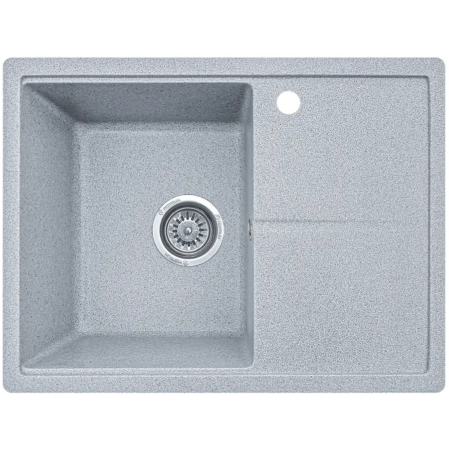 Гранітна кухонна мийка EcoLine 75R 585х445мм Терра
