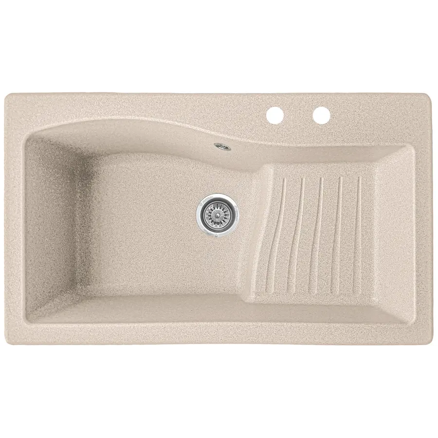 Гранітна кухонна мийка Valetti 22D 500х860 мм