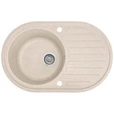 Гранітна кухонна мийка Valetti 27D 500х770 мм