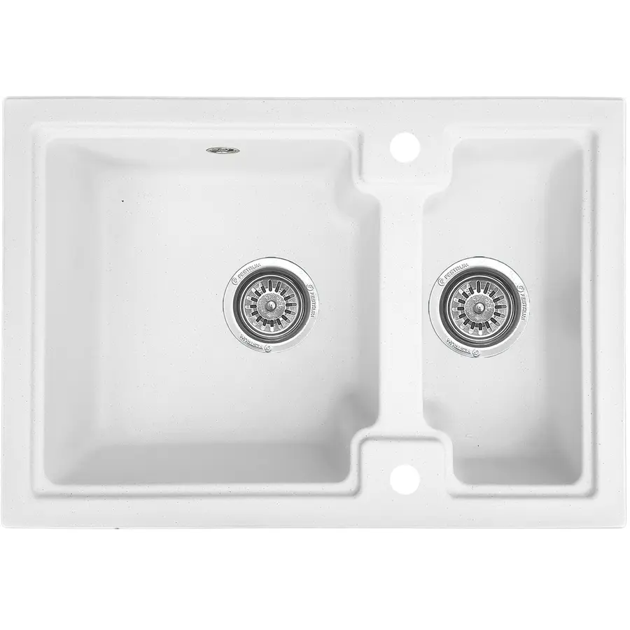 Гранітна кухонна мийка Valetti 43D 425х625 мм