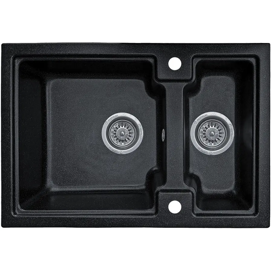 Гранітна кухонна мийка Valetti 43D 425х625 мм