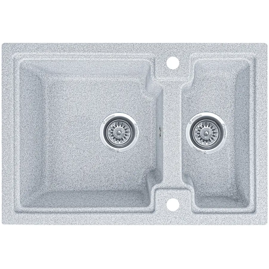 Гранітна кухонна мийка Valetti 43D 425х625 мм