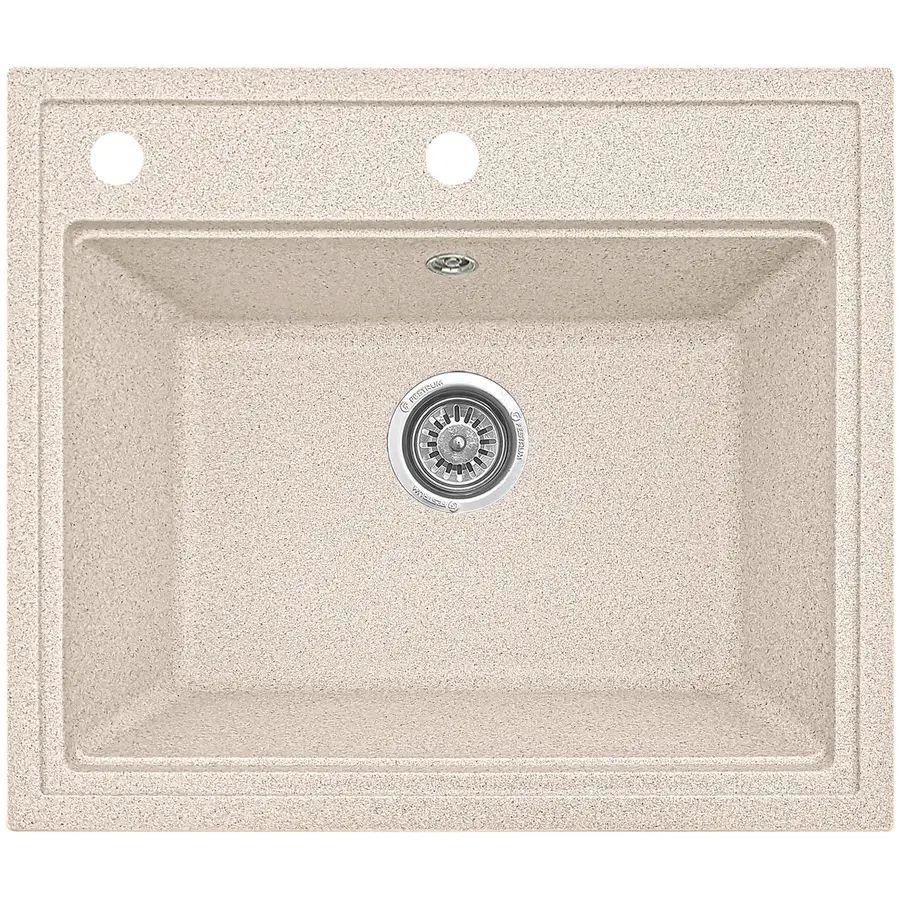 Гранітна кухонна мийка Valetti 49CL 510х590 мм