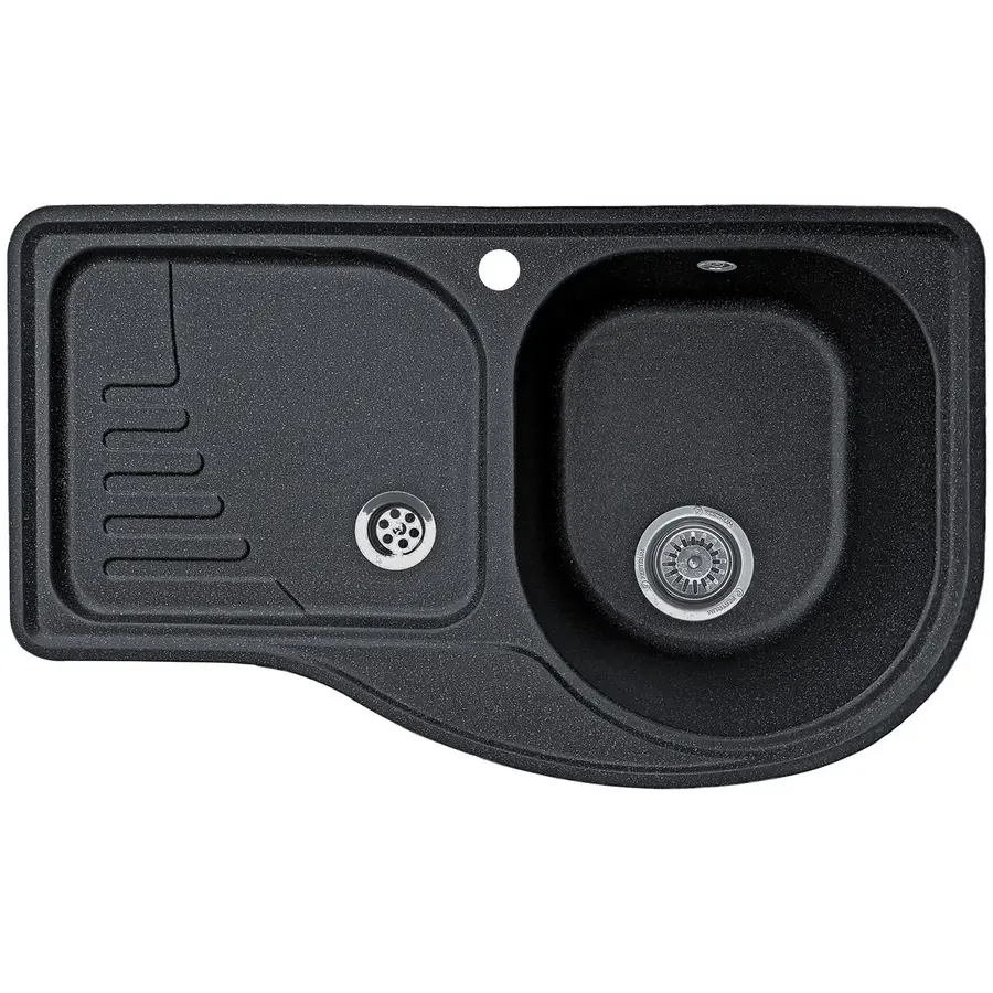 Гранітна кухонна мийка Valetti 52L 510х840 мм