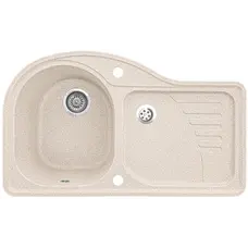 Гранітна кухонна мийка Valetti 52D 510х840 мм