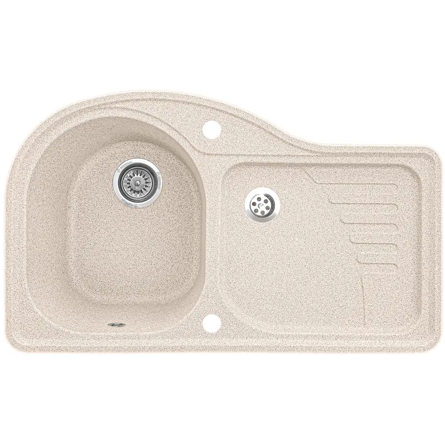 Гранітна кухонна мийка Valetti 52D 510х840 мм