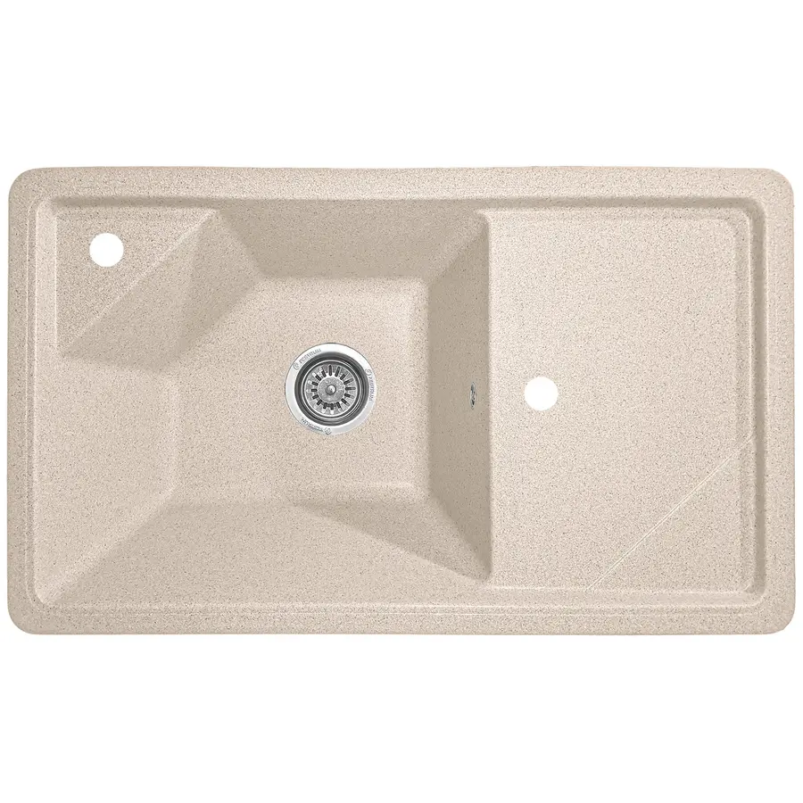 Гранітна кухонна мийка Valetti 55CD 465х785 мм