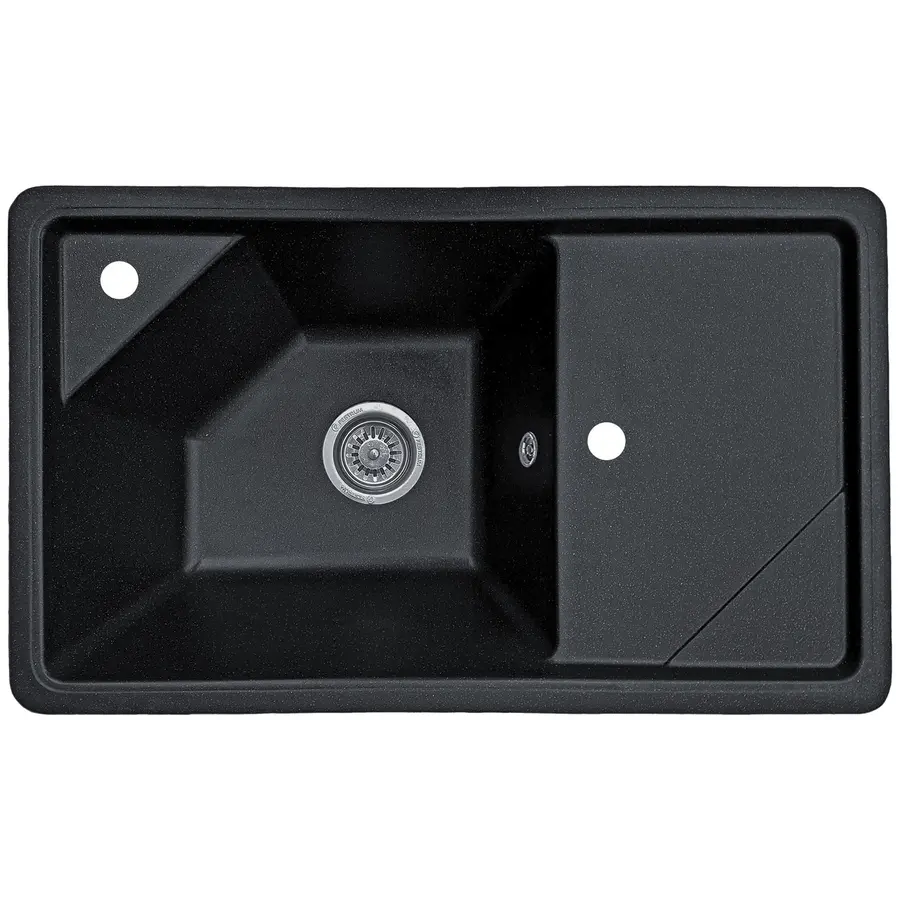 Гранітна кухонна мийка Valetti 55CD 465х785 мм