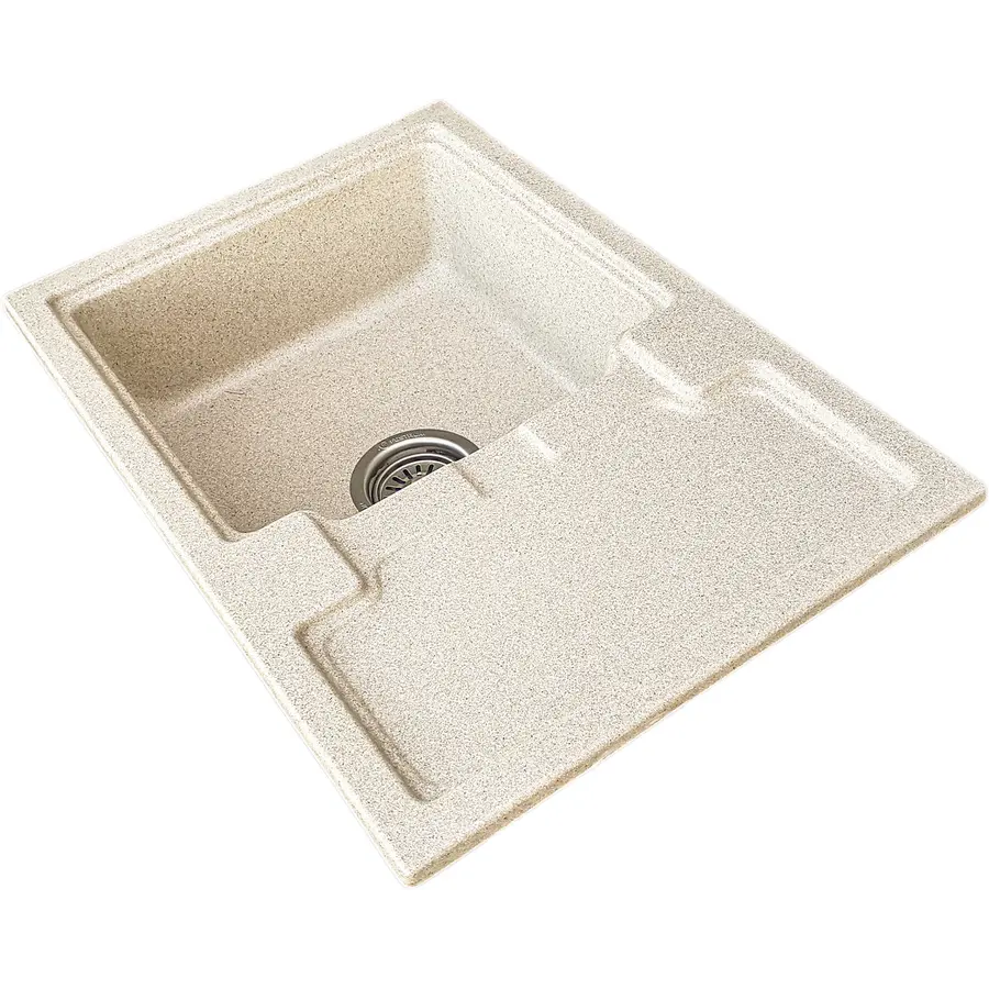 Гранітна кухонна мийка Valetti 78D 425х625 мм