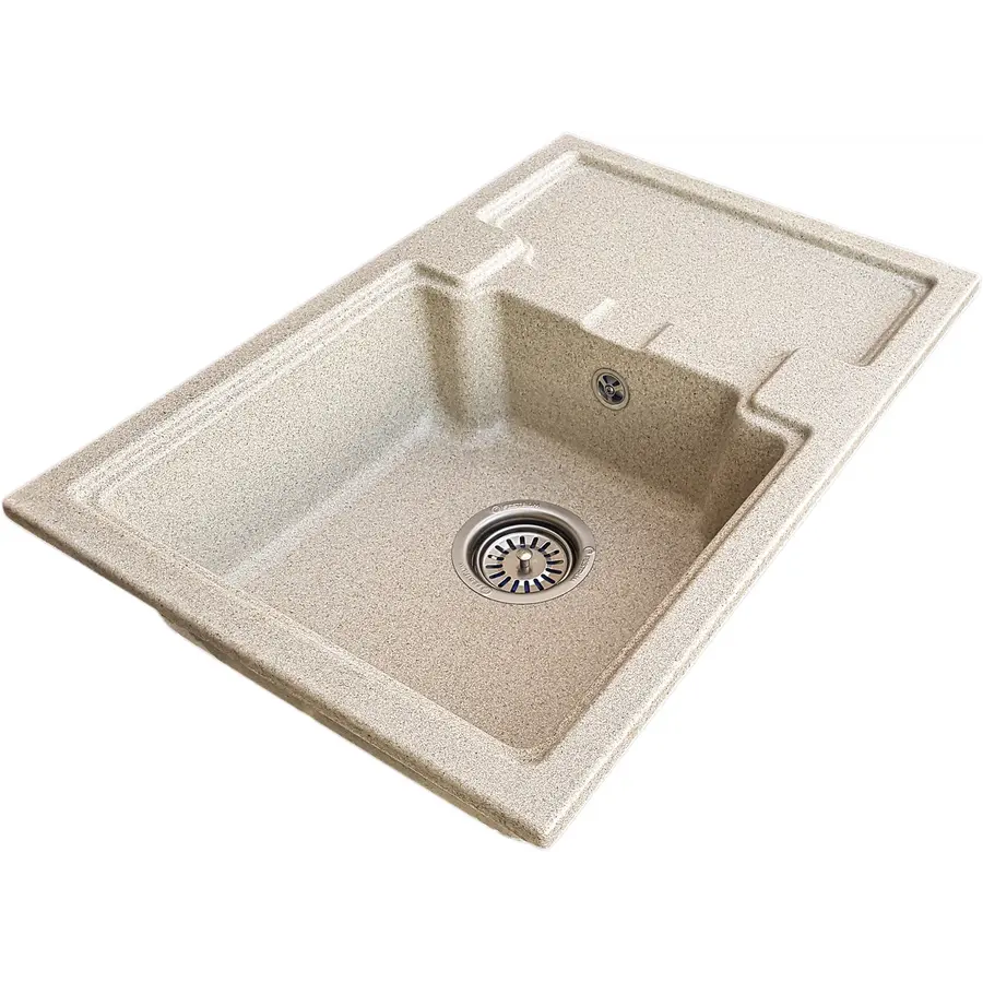 Гранітна кухонна мийка Valetti 78D 425х625 мм