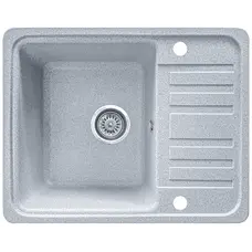 Гранітна кухонна мийка Valetti 9D 570x460мм Сірий