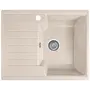 Гранітна кухонна мийка Valetti 12R 610x500 мм Бежевий