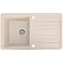 Гранітна кухонна мийка Valetti 17L 760x460 мм Бежевий