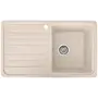 Гранітна кухонна мийка Valetti 17N 760x460 мм Бежевий