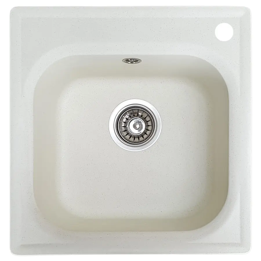 Гранитная мойка Valetti Europe модель №1 бежевая 44 * 43