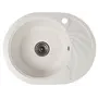 Гранитная кухонная мойка Valetti Europe модель №13 белая 60 * 47