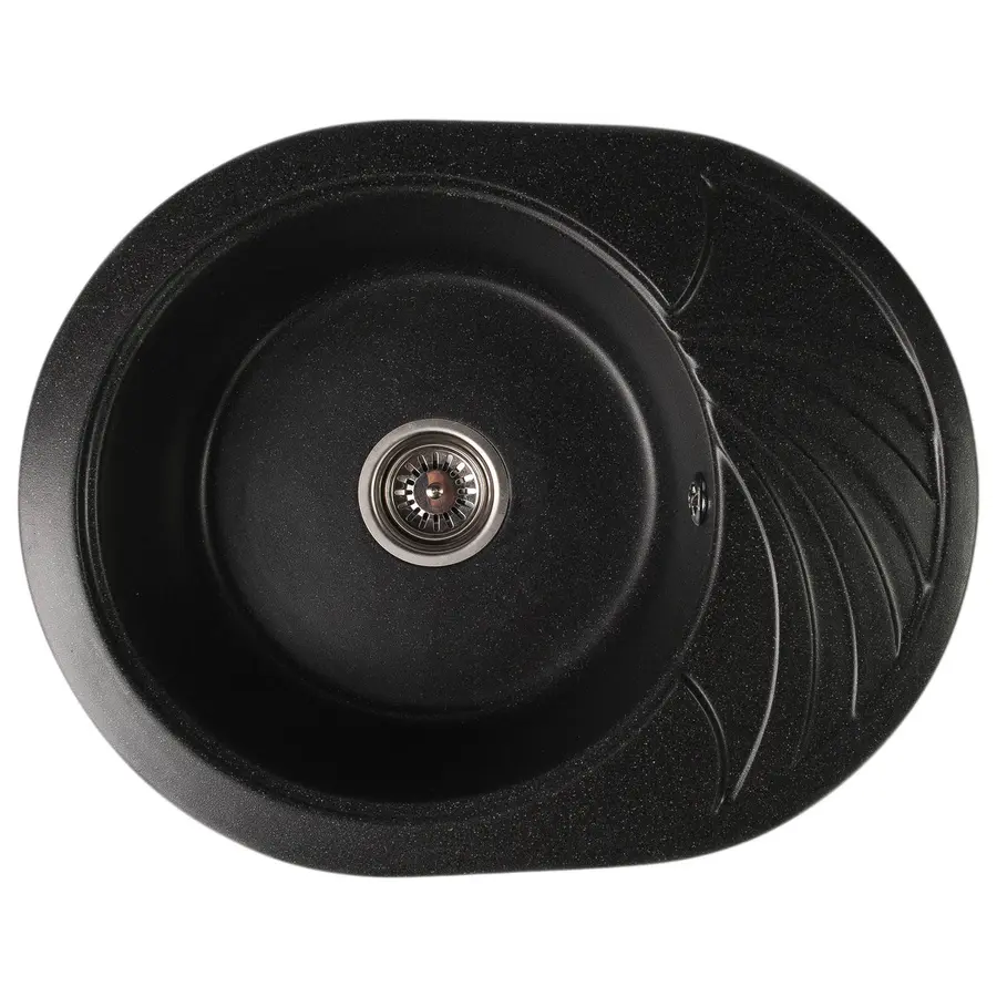 Гранитная кухонная мойка Valetti Europe модель №13 белая 60 * 47