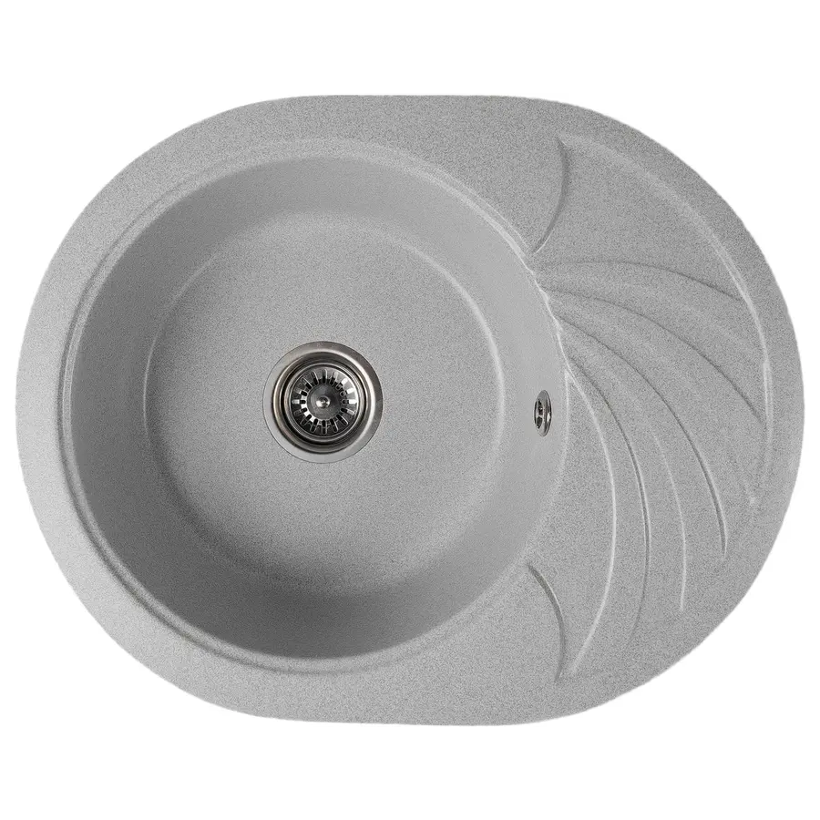 Гранитная кухонная мойка Valetti Europe модель №13 белая 60 * 47