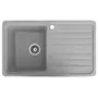 Гранітна кухонна мийка Valetti Europe модель №17 сіра 76*46