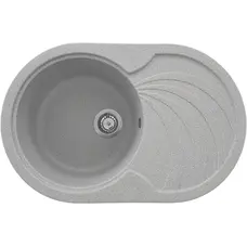 Гранитная мойка Valetti Europe модель №33 серая 78 * 50