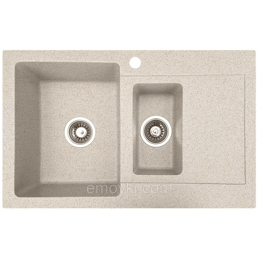 Гранитная мойка Valetti Europe модель №34 терра 79 * 50