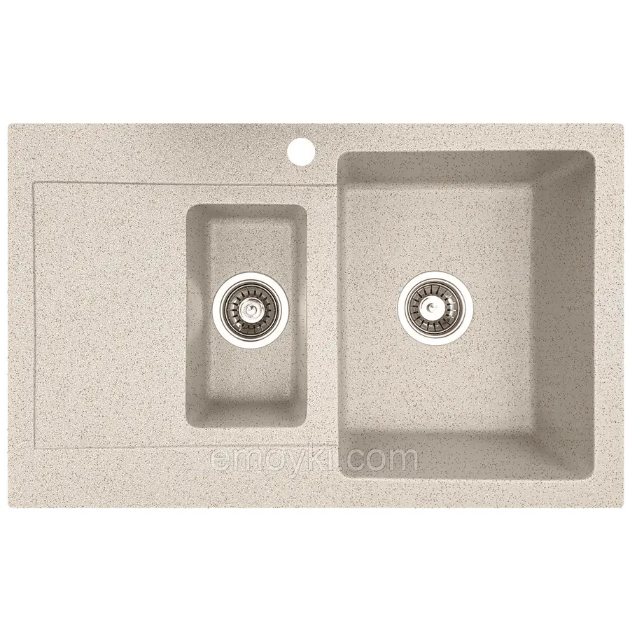 Гранитная мойка Valetti Europe модель №34 терра 79 * 50