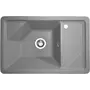 Гранитная кухонная мойка Valetti Europe модель №64 серая 72 * 46
