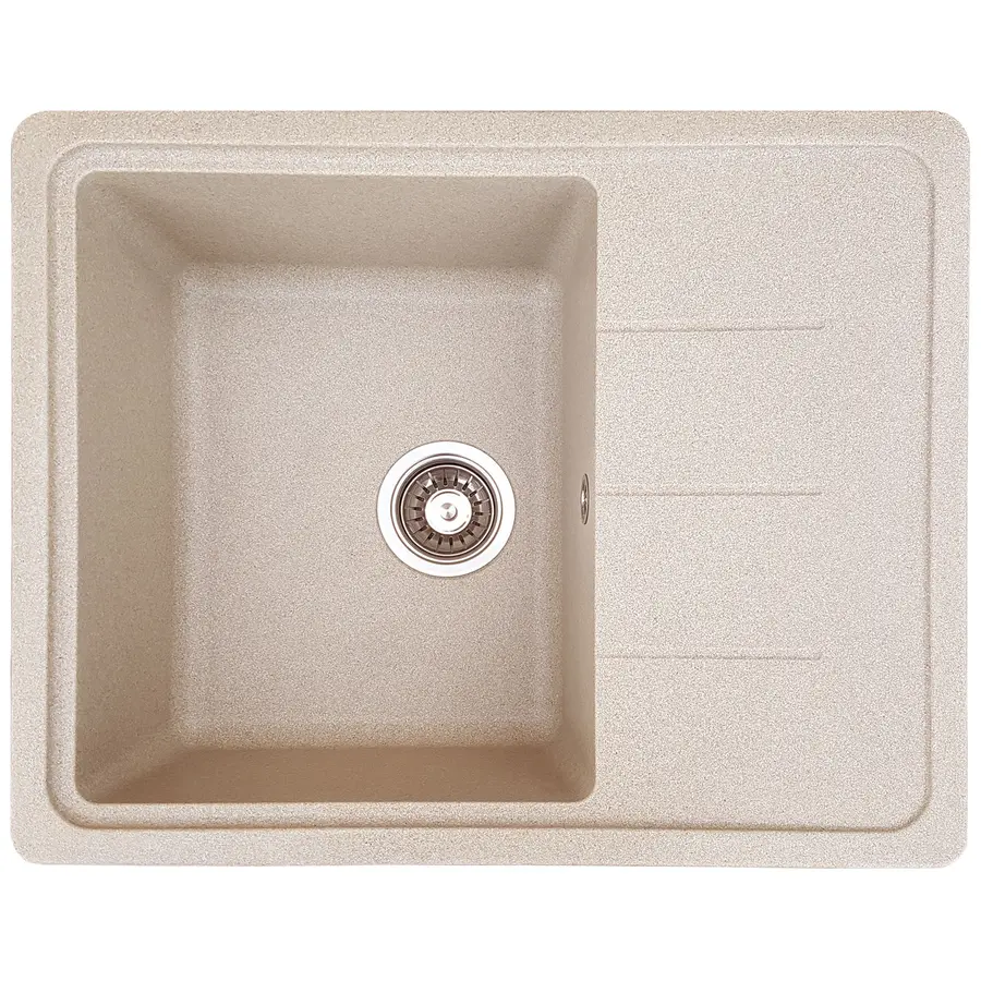 Гранитная кухонная мойка Valetti Europe модель №28 ​​терра 62 * 50