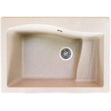 Гранітна кухонна мийка Valetti Europe модель №70 бежева 71*50