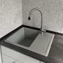 Гранитная кухонная мойка Valetti EcoLine модель №28 ​​серая 62 * 50