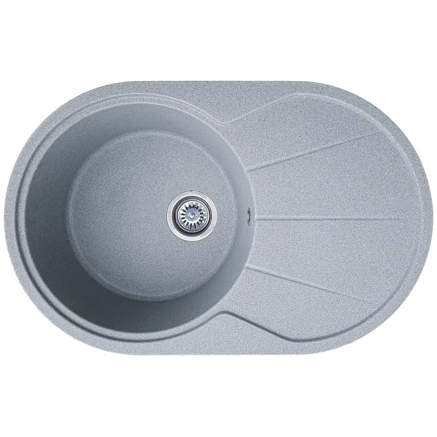 Гранитная кухонная раковина Valetti EcoLine модель №18 бежевая 78 * 50