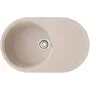 Гранитная кухонная раковина Valetti EcoLine модель №42 песочная 78 * 50
