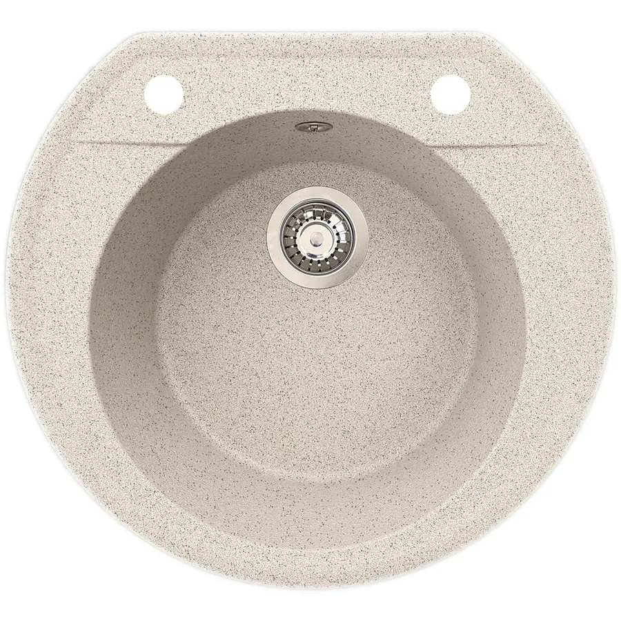 Гранітна кухонна мийка Valetti 31D 490x530 мм