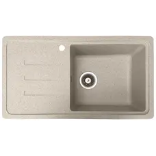 Гранітна кухонна мийка Valetti 36L 435х780 мм Терра