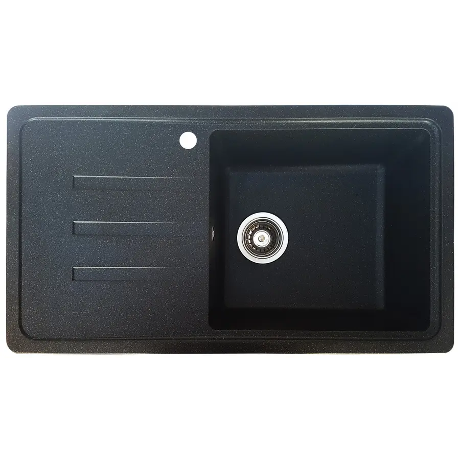 Гранітна кухонна мийка Valetti 36L 435х780 мм Терра