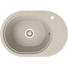 Гранітна кухонна мийка Valeti 62R 430 x620 мм