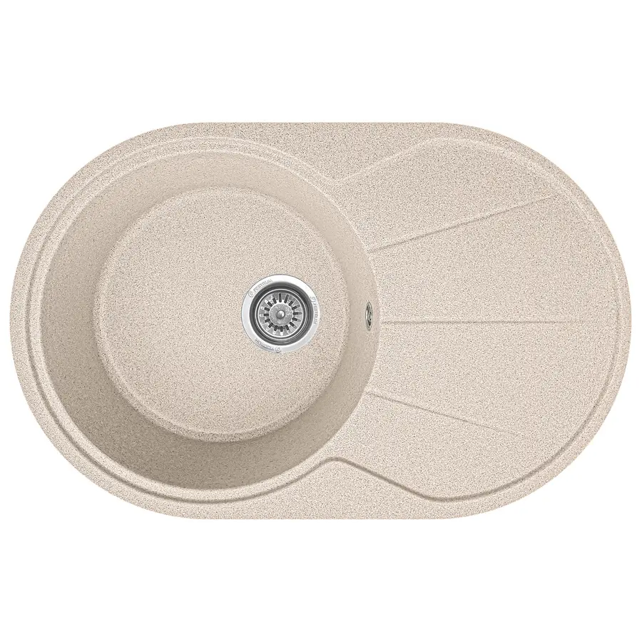 Гранітна кухонна мийка EcoLine 18N 775x495мм Терра